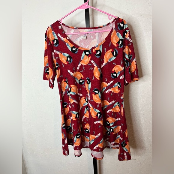LuLaRoe Tops - Lularoe Bird Top Size Large